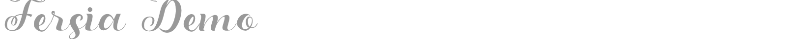 Fersia font preview